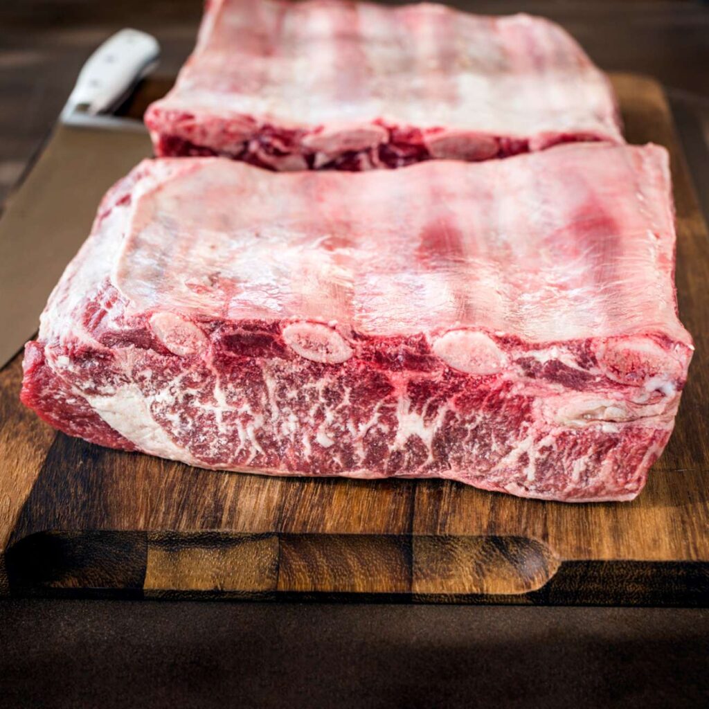 Asado envasado al vacio