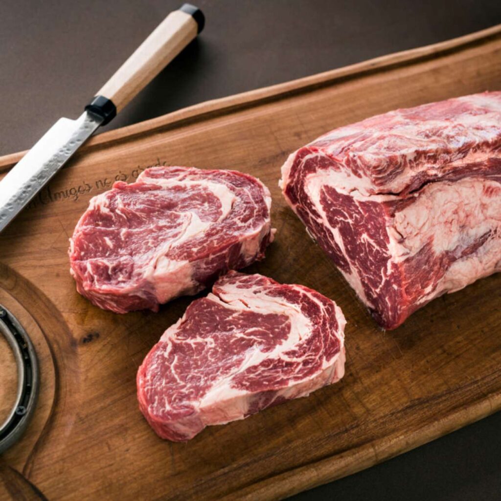 Ojo de bife envasado al vacío
